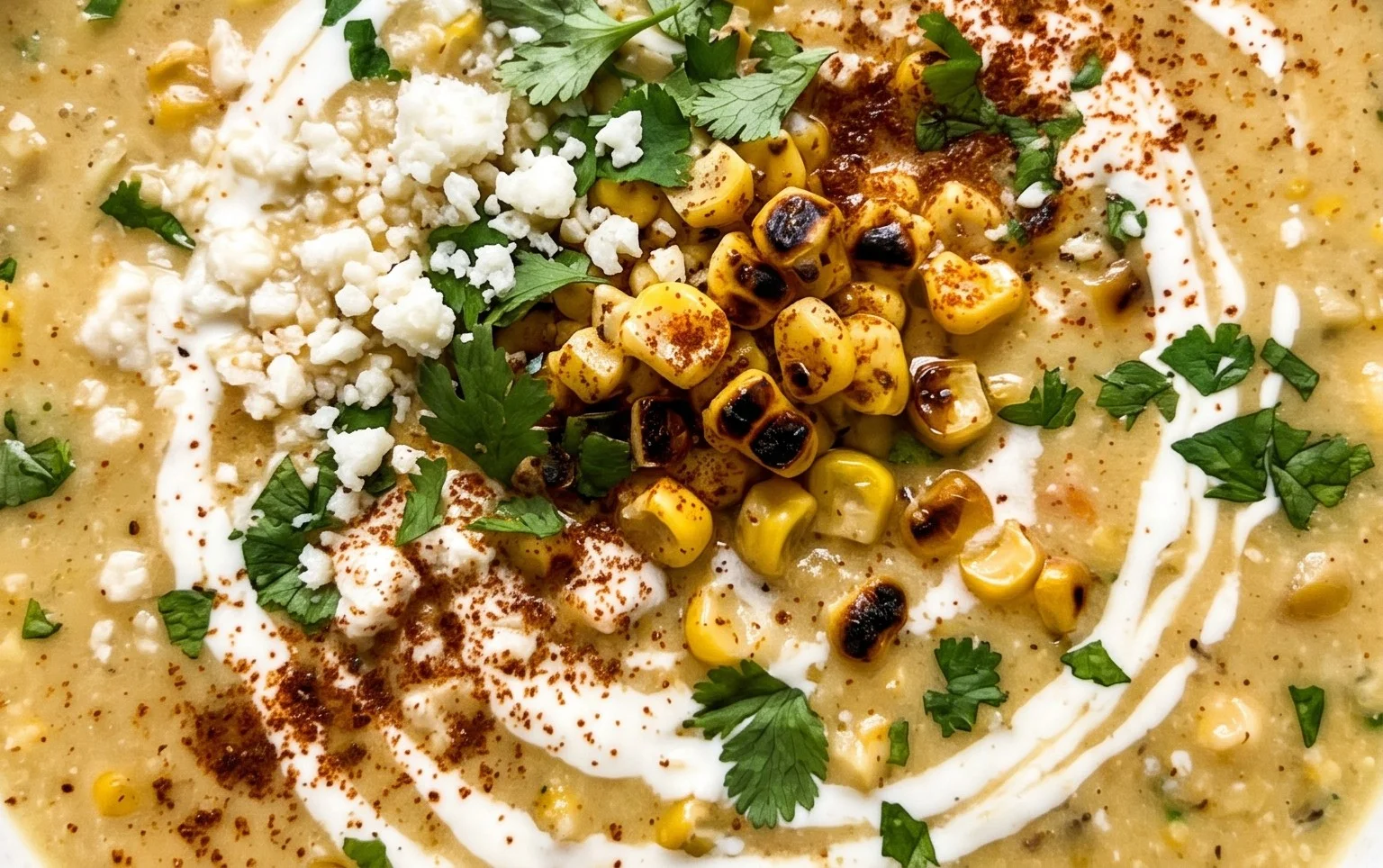 Mexican Street Corn Soup
