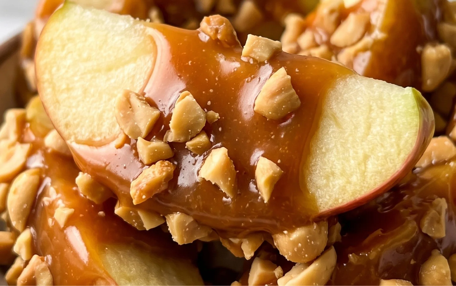 Caramel Apple Bites Recipe Easy Fall Snack Idea